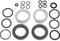 Rockshox AM Silver Fork Basic Service Kit-Grigio Unisex Adulto, Multicolore, 2013 Recon
