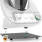 Leckerhelfer® Premium Gleitbrett + TouchPRO aus hochwertigem Metall passend für den Thermomix TM6 & TM5 - perfektes Zubehör passend für den Thermomix in anthrazit-grau (Anthrazit-grau+TouchPRO)