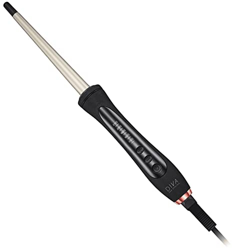 Diva Pro Styling Digital Wand - Lockenstab - 9-16mm - gleichmäßiges Wärmesystem - schwarz