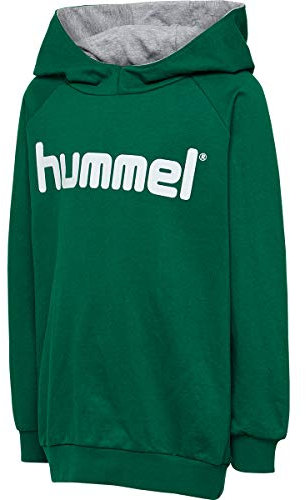 hummel hmlGO Cotton Hoody Kids F9158 Gruen, 10 (140) Kinder