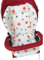 1 STÜCK Atmungsaktive Kinderwagen Sitzkissen Autositz Liner Hochstuhl Sitzkissen Liner Mat Baumwolle Sitzpolster Abdeckung Protector Für Baby Infant (Stern)