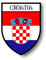 Akachafactory Aufkleber Sticker autoaufkleber Wappen Schild Flagge flaggen Fahne Kroatien