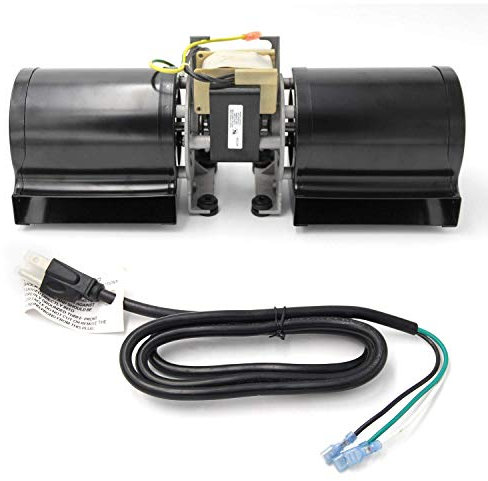 Hongso - Ventola di ricambio per camino Heat N Glo GFK-160A, Hearth and Home, Quadra Fire, GTI, Fasco, Regency inserto stufa a legna, Royal GFK-160, Jakel, Nordica, Rotom, con cuscinetti a sfera