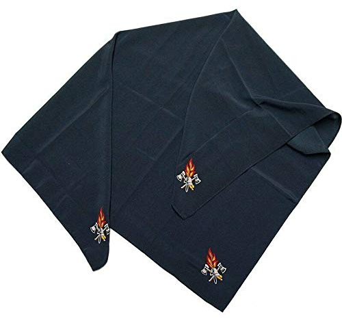 Feuerwehr Damen-Halstuch, Tuch marine mit Feuerwehr-Emblem Uniform von MBS-FIRE®