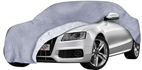 Walser Premium Autoplane All Weather Premium, Autogarage wetterfest, Vollgarage wasserdicht, UV-Sonnenschutzplane, Autoabdeckung Größe 3