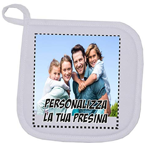 Presina da Cucina Personalizzata con Foto - Personalizza la Tua presina - Idea Regalo