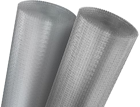 ONPIRA® Fliegennetz Meterware Edelstahl 80 cm – Rostfrei & Katzensicher – Insektenschutz für Fenster & Türen – Reißfestes Edelstahlgitter in Silber oder Schwarz – Zuschneidbar & wetterfest