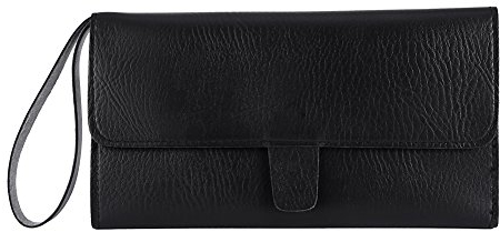 Jadeshay Friseurtasche, PU Leder Friseurtasche Werkzeugtasche Friseur Scherentasche Friseur Werkzeugtasche für Draussen Zuhause Friseur Scheren, Clips