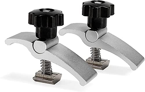 Genmitsu 2 Stück T-Track Mini-Halteklammer, CNC-Fräsklemme für Holz- und Metallbearbeitung, kompatibel mit 3018-PRO/3018-MX3/3018-PROVer/PROVerXL 6050 Plus