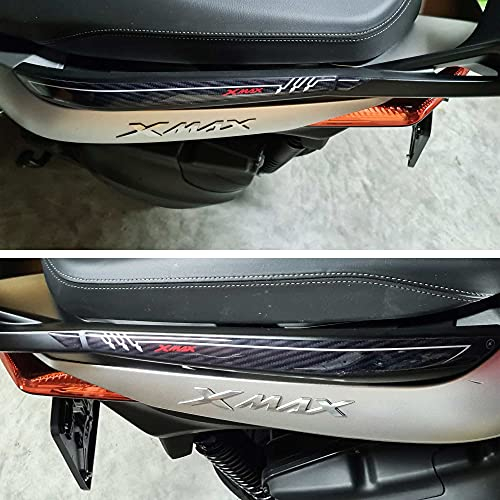 labelbike - 3D Aufkleber Griffe Protektoren mit Top Case kompatibel mit Yamaha X-Max 2017-2021
