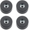 4 Pieces 192310GS Air Compressor Isolator Pads, Replacement rubber isolator feet 094-0026, E106661, D091007, Air Compressor Rubber Compatible with Coleman Powermate Sanborn and more