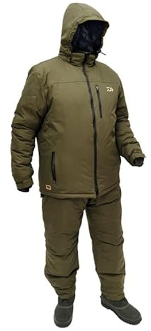 DAIWA Winter-Karpfenanzug, Größe XXXL, DWCS-XXXL, grün