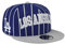 New Era 9Fifty Dodgers Stripes Cap Basecap Baseballcap Flat Brim MLB LA Los Angeles (One Size - blau)