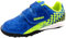 tiebaoGanar Kinder Fußball Cleats Futsal Schuhe Fußballschuhe Leichte Verstellbare Riemen Hook Loop Blau TBG-S76660F/Blue-24