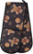 Moyyo Oven Glove Christmas Gingerbread Double Oven Glove Heat Resistant Kitchen Oven Mitt with Soft Quilted Cotton Lining Filling Pot Holders for Basking Cooking Pizza Microwave