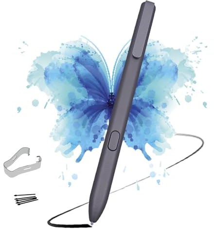Pen for Remarkable 1/2 Tablet Notebook, Silber Stylus Marker Pen Ersatz, EMR Stylus, Keine Aufladen erforderlich/Eingebauten Radiergummi/Einrichtung, EMR-Geräte-kompatibel