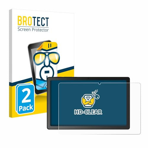 BROTECT (2 Stück Schutzfolie für Telekom T Tablet Displayschutz Folie Made in Germany, Ultra-Klar