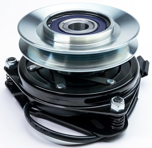 HD Switch BIGBearing HiTorq 120ftlb (OEM 95) Billet Riemenscheibe Zapfwelle 2,5 cm Kurbelwelle GT1-JD08 AM130328 AM133209 917-04127 für Ogura John Deere Scotts Sabre Cub Cadet White MTD Rasenmäher