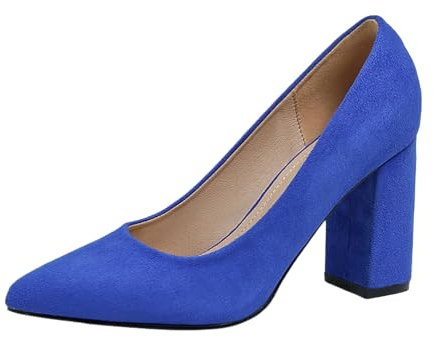 Sandali Tacco Alto Sandali con Tacco Largo e Plateau Fucsia Elegante Scarpe Tacchi Bassi Sandali Donna Tacco Largo Ciabatte con Zeppa Sandali con Zeppa Donna Estivi Stivaletti