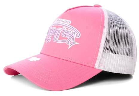 Von Dutch Trucker Soho Snapback Cap Kappe pink white