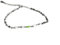 Gegen den Strom Armband. 925 Silber und Grün