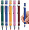 5 Stück Kugelschreiber mit Touchpen, 2 in 1 Touch Pen Stift,Ergonomische Handystift,Kugelschreiber Set Bunte,Tablet Stif,Universal Touch Pen für iPad Kindle Tablet Smartphone Touchscreen