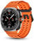 JINSHANGZI U8 Ultra Smart Watch Android OS 4G/5G Sim Card GPS WiFi Rotary Camera Global Calling 128GB Storage Amoled Screen Smartwatch (8GB 128GB,Black Orange)