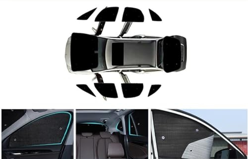 Parasol Coche para Citroen Xsara Picasso 2000 2001 2002 2003-2010 Fundas Completas para Coche Parasol Parabrisas Protector De Ventana Anti-UV Verano Parasol para Coche(Front Side Windows)