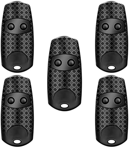 Garage Door Remote Control, PingGoo 5 Packs 433.92 MHz Garage Gate Fob Remote Control Transmitter Compatible with TOP 432EV, Hand Held Transmitter Gate Key Fobs