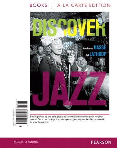Discover Jazz: Books a La Carte: cello and piano.