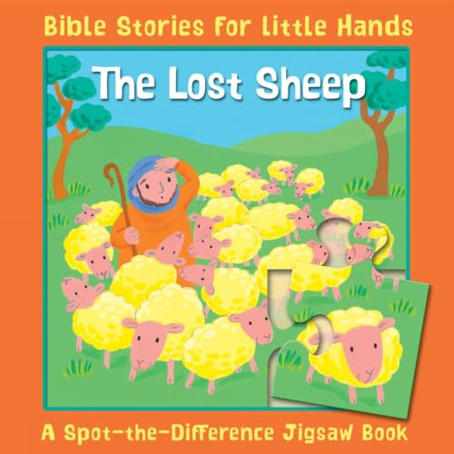 The Lost Sheep: A Spot-the-Difference Jigsaw Book (Bible Stories for Little Hands)