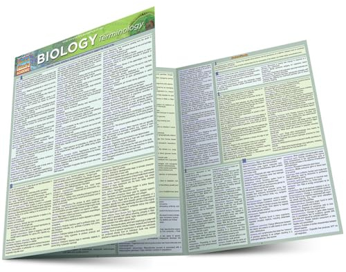 Biology Terminology: QuickStudy Laminated Reference Guide