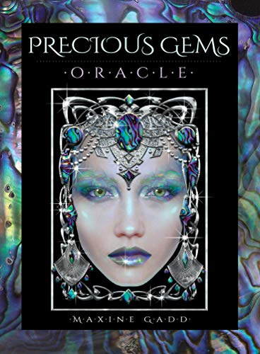 Precious Gems Oracle: 40 cards and 96-page guidebook, packaged in a hardcover box set.