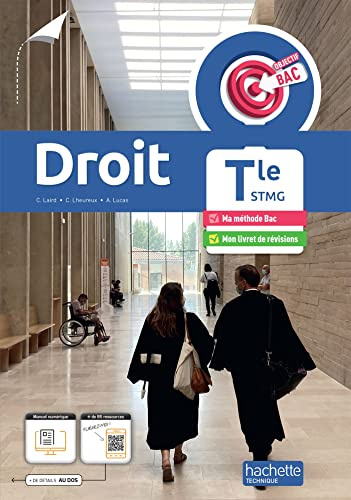 Objectif Bac Droit Term STMG (détachable) - Ed. 2023: Avec un livret de révisions détachable