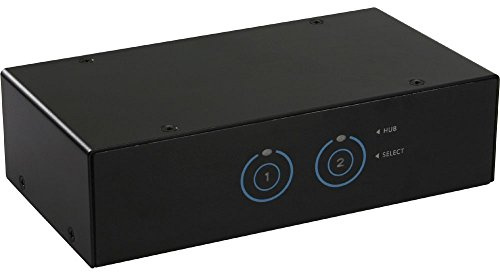 InLine 60622I KVM Desktop Switch mit Audio (2-Fach, VGA, USB 3.0 Hub)