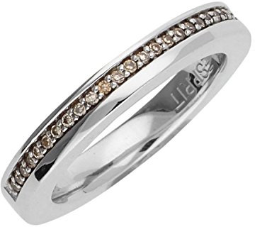 Esprit Damen Fingerring 925 Silber Silber Brilliance ESRG91793B, Ringgröße:56 (17.8)