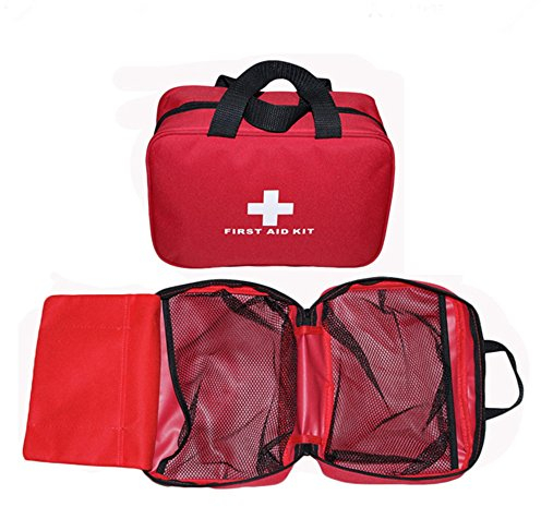 OnePine Botiquín de Primeros Auxilios vacío, portátil Bolsa de Primeros Auxilios, Bolsa de Almacenamiento,para casa, Oficina, Viaje (No Contiene artículos de Primeros Auxilios)
