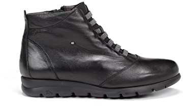 Fluchos Susan Zapatos de Cordones Derby, Mujer, Negro (Sugar Negro Negro), 37 EU (4 UK)