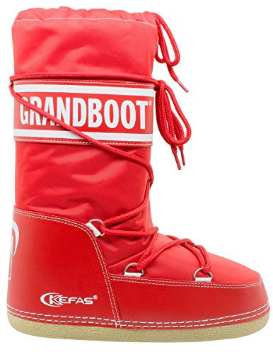 Kefas Grandboot Doposci Boot Uomo Donna Bambino Rosso Taglia 35/37