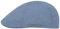 Stetson Texas Cotton Flatcap mit UV Schutz 40+ - Schirmmütze aus Baumwolle - Unifarbene Mütze Frühjahr/Sommer taubenblau L (58-59 cm)