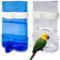 2 Stück Papageien Futterspender Tränke Papageien Tränke Automatischer Futterspender Vöge Wasserspender Vogel Vögel Automatischer Wasserspender Für Vögel Wellensittiche Nymphensittiche Papageien