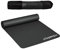Relaxdays XL Yogamatte, 1 cm dick, für Pilates, Fitness, gelenkschonend, mit Tasche, Gurt, Gymnastikmatte 190x100, grau