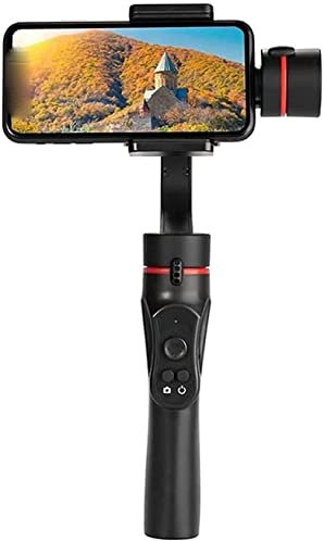NCRD Selfie Stick trípode estabilizador de Gimbal for teléfono Inteligente con Control Remoto inalámbrico 360 ° Rotación Auto Balance de Balance estabilizador Portable Phone Soporte