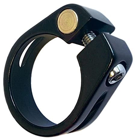 Laxzo ® Aluminum Alloy Quick Release Bicycle Seatpost Clamp 34.8mm for Mountain & Road Bikes