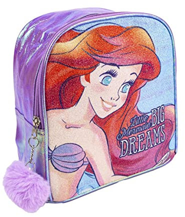CERDÁ LIFE'S LITTLE MOMENTS Unisex-Adult Kinderrucksack Arielle, die Meerjungfrau, Mehrfarbig, One Size