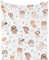 Decke mit Hund Gedruckt Kuscheldecke Kinder Hund Weich Warm Plüsch Welpe Wohndecke Hund Gedruckt Flanell Fleecedecke für Mädchen Jugendliche Geschenk Sofadecke Couch Decke, 130x150cm