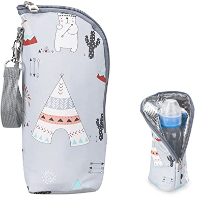 Borsa Isolante Per Biberon,Sacchetto Di Isolamento,Borsa Termica Con Strato Isolante,Borsa Da Viaggio Portatile Per Biberon,Appeso Latte Materno Acqua Stoccaggio Biberon Sacchetto Di Isolamento