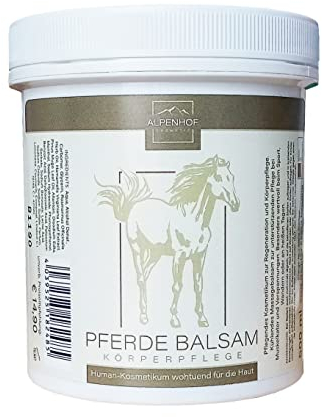 PFERDE BALSAM 500ml kühlend Pferdesalbe Körper Hautpflege Sportgel Sport Salbe Balsam Creme 85