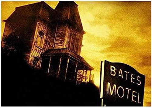 Poster Bates Motel Vintage-Tv-Show-Poster, Wandkunst, Bilder, Leinwand, Malerei, Poster Und Drucke, Heimdekoration 50X70Cm Kein Rahmen