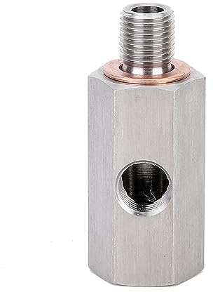 BOROCO öldruck Adapter 1/8 Zoll Turbo-Adapter NPT Innengewinde,Öldrucksensor-T-Stück,M9-Außengewinde Und Innengewinde